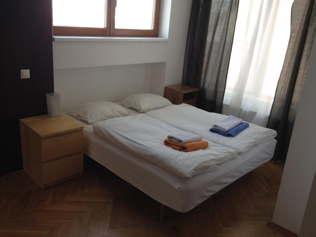 Penthouse Apartment In Vinohrady Praga Cameră foto