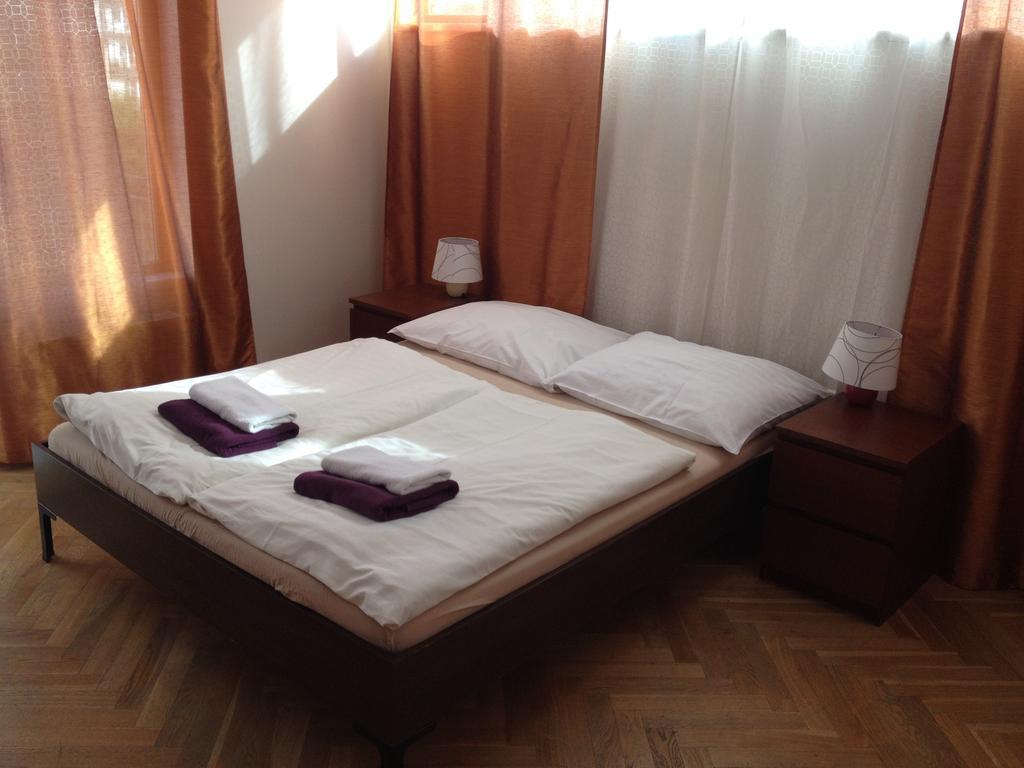 Penthouse Apartment In Vinohrady Praga Cameră foto